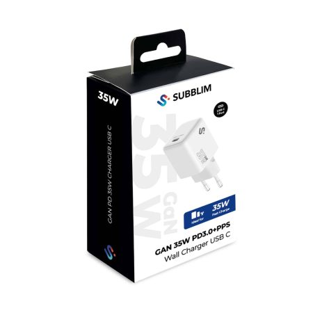 SUBCHG-6G3510 GAN 35W CHARGER USB C