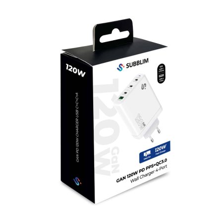 SUBCHG-6G1204 120W CHARGER USB C+C